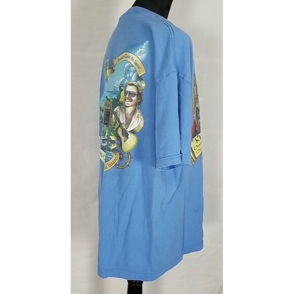 Jimmy Buffett Margaritaville T-Shirt, XL KEY WEST Florida, Changes in Latitudes - Picture 9 of 11